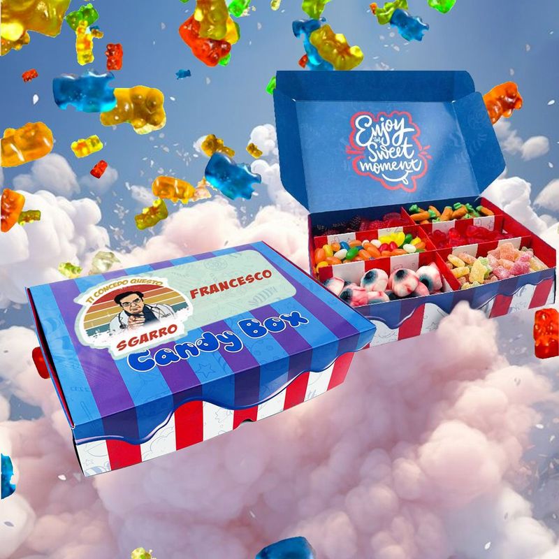 Candy Box - "Ti concedo questo sgarro"  - personalizzata con nome