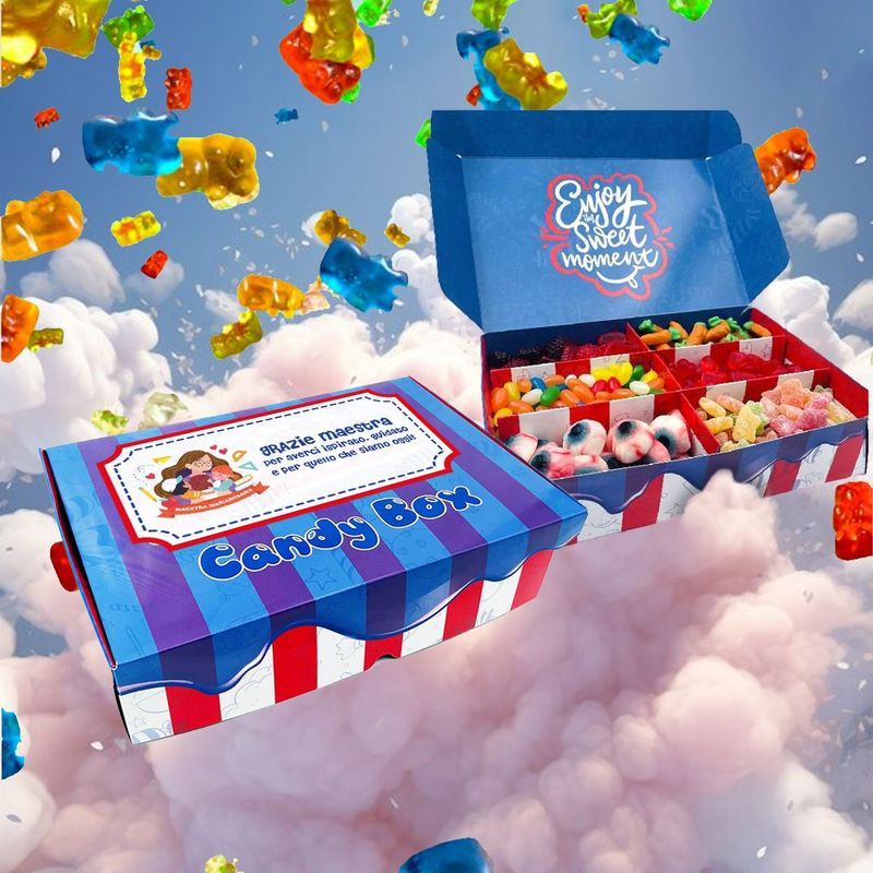 Candy Box -  Grazie maestra - personalizzata con nome