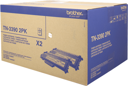 Brother TN-3390TWIN Multipack negro