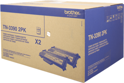 Brother TN-3390TWIN Multipack negro