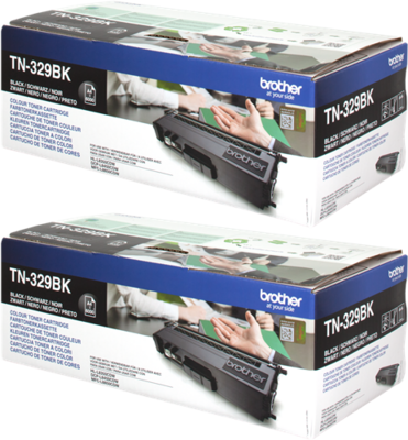 Brother TN-329BKTWIN Multipack negro