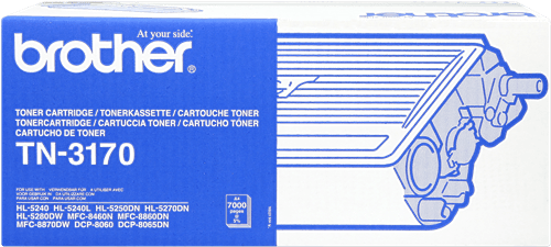 Brother TN-3170 Tóner negro
