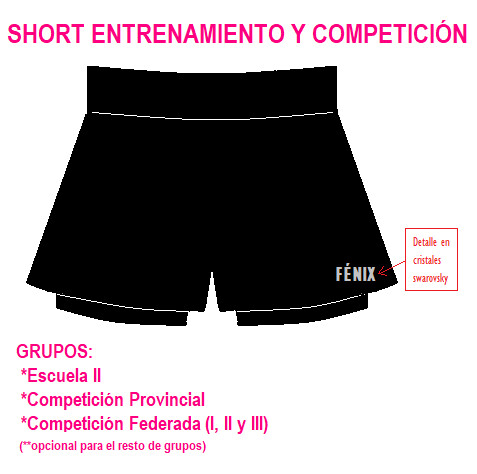 SHORT FÉNIX - Entrenamiento y Competición