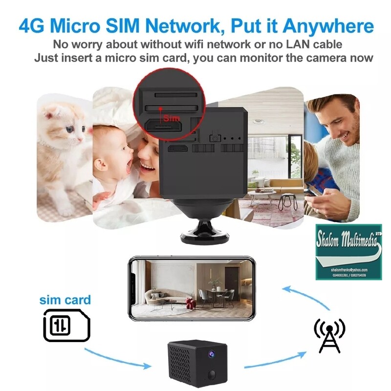 Wireless Security Magnetic Camera4