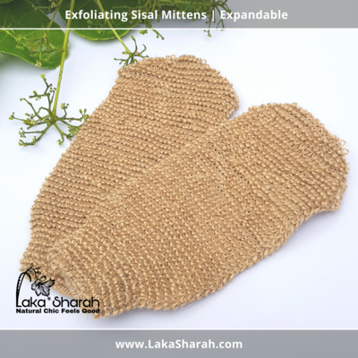 Exfoliating Sisal Mitten