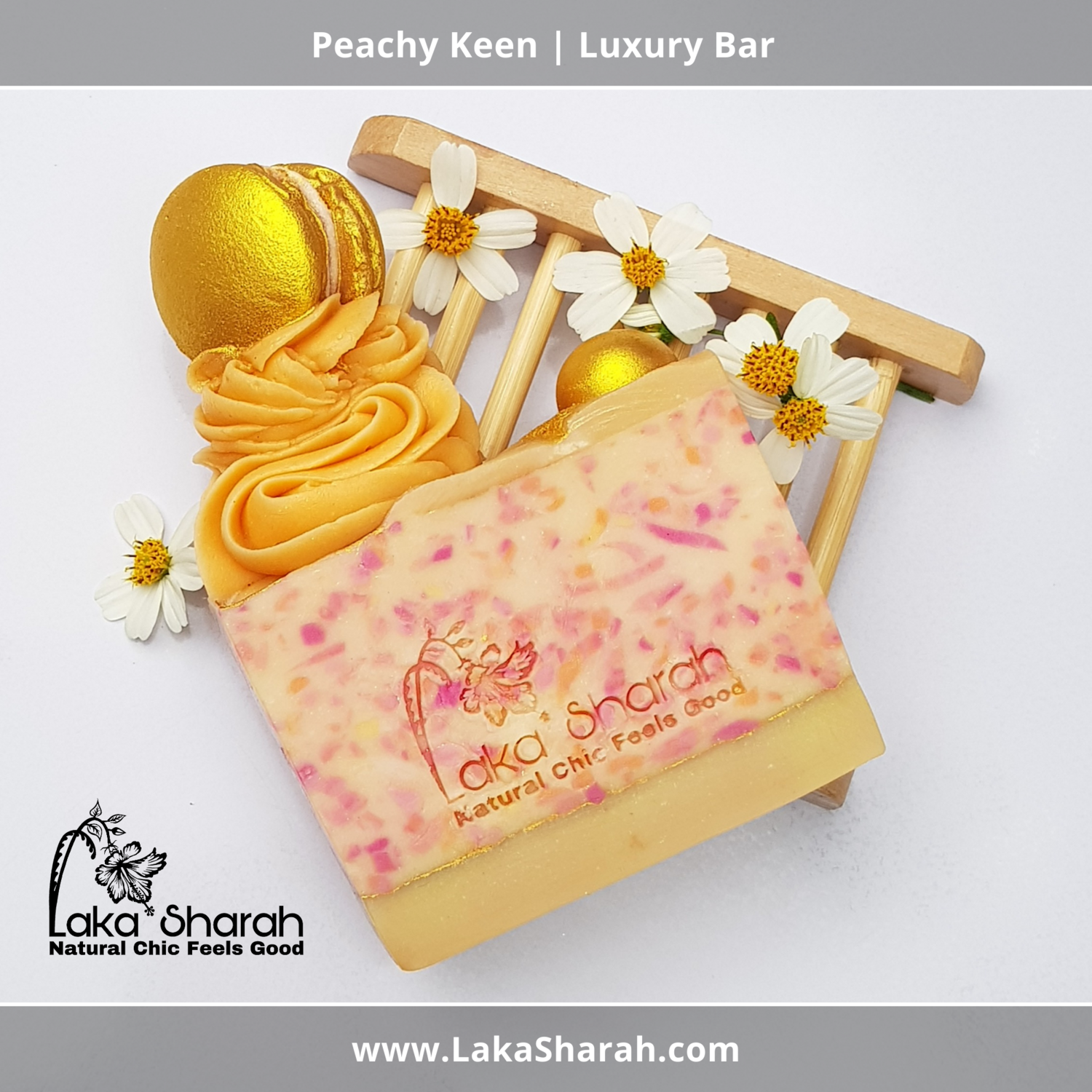 Peachy Keen Luxury Soap