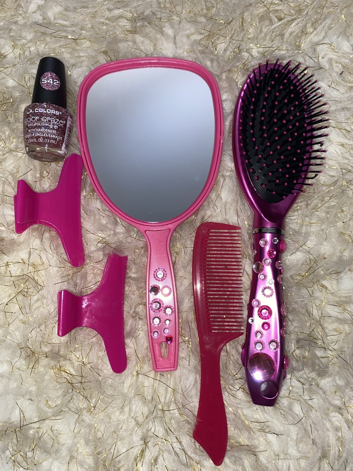 Pink Babe Brush Set