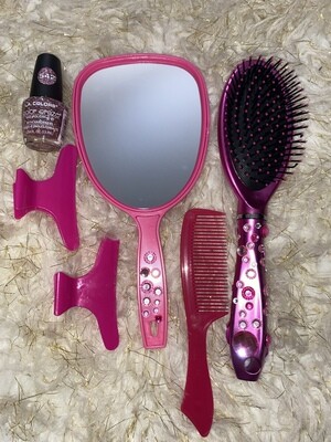 Pink Babe Brush Set