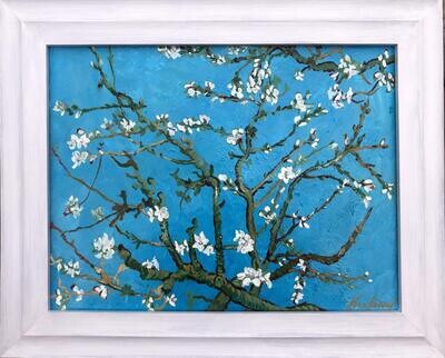 SOLD "A Tribute To Vincent Van Gogh's Almond Blossoms"