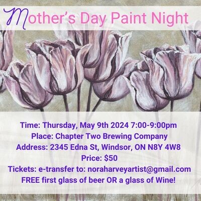 Mother's Day Paint Night!