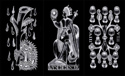 Tarot de Marseille (Chalk on Blackboard Design) Tarot de Marseille (Chalk on Blackboard Design)