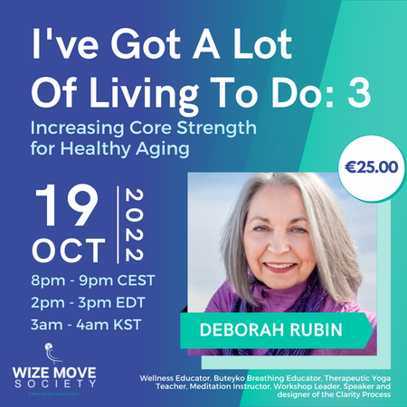 Got A Lot Of Living To Do: Increasing Core Strength for Healthy Aging