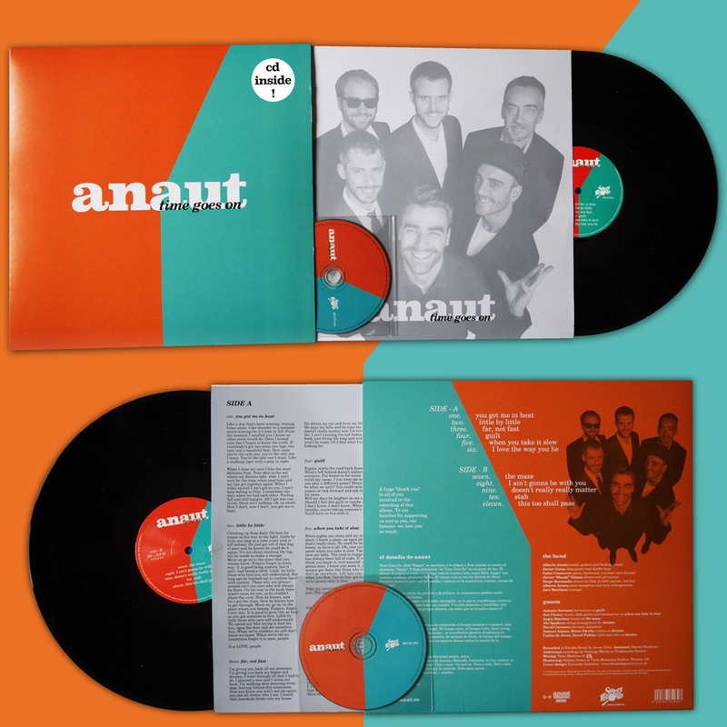 LP VINYL "TIME GOES ON" (includes cd / incluye CD)