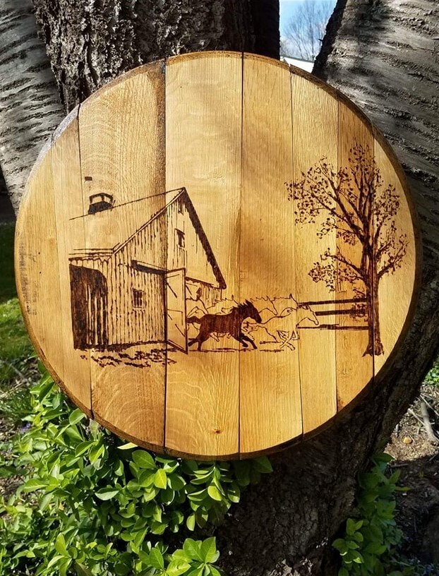 Horse Lovers Barrel Top