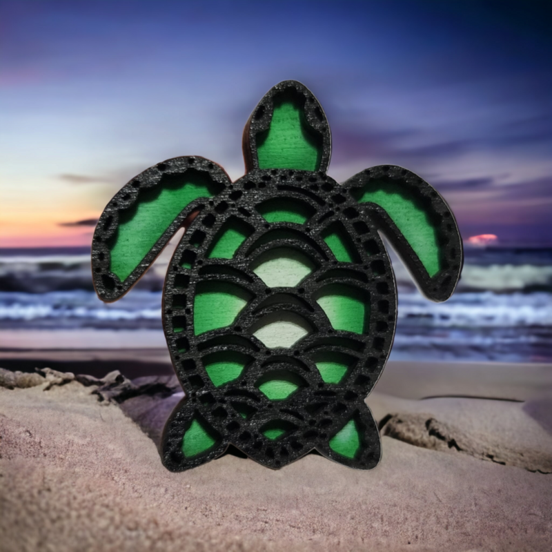 Car Vent Air Freshener - Green Turtle