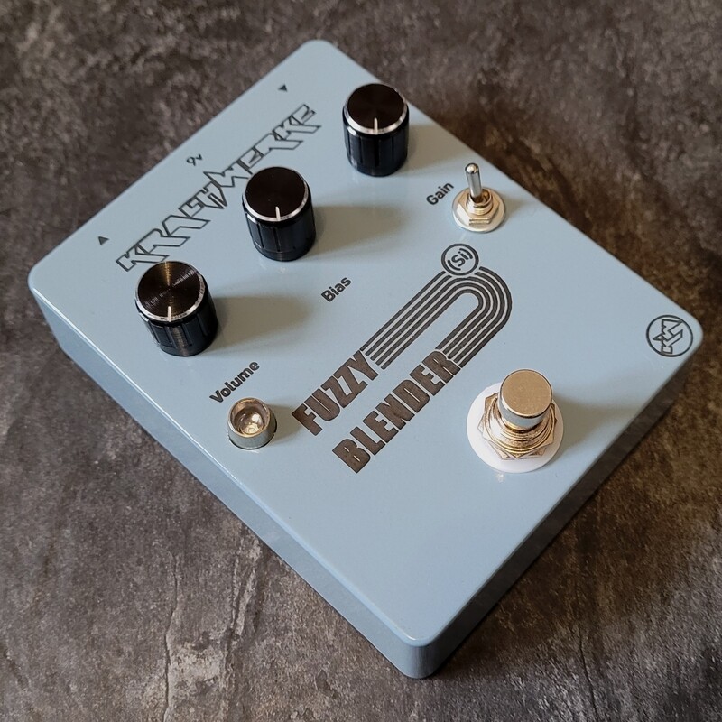 Fuzzy Blender si modded Fuzz Face with LED clipping option