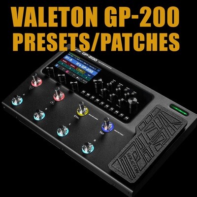 Valeton GP-200 Patches