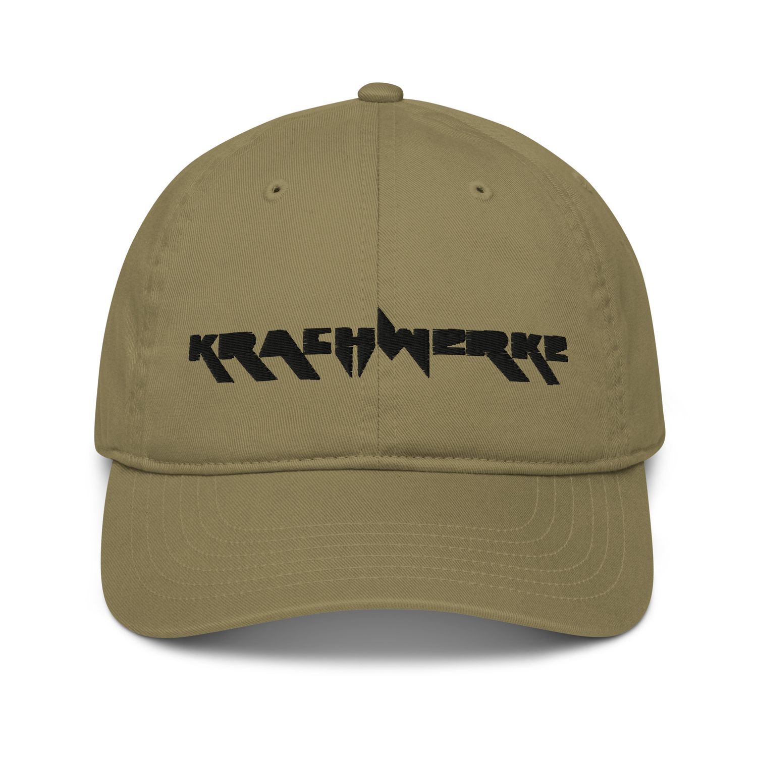 Organic dad hat with Krachwerke Logo