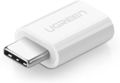 UGREEN USB 3.1 TYPE C TO MICRO USB ADAPTER WHITE