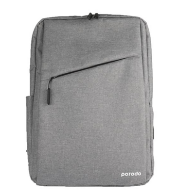 Porodo Laptop Bag With Charging Port - silver