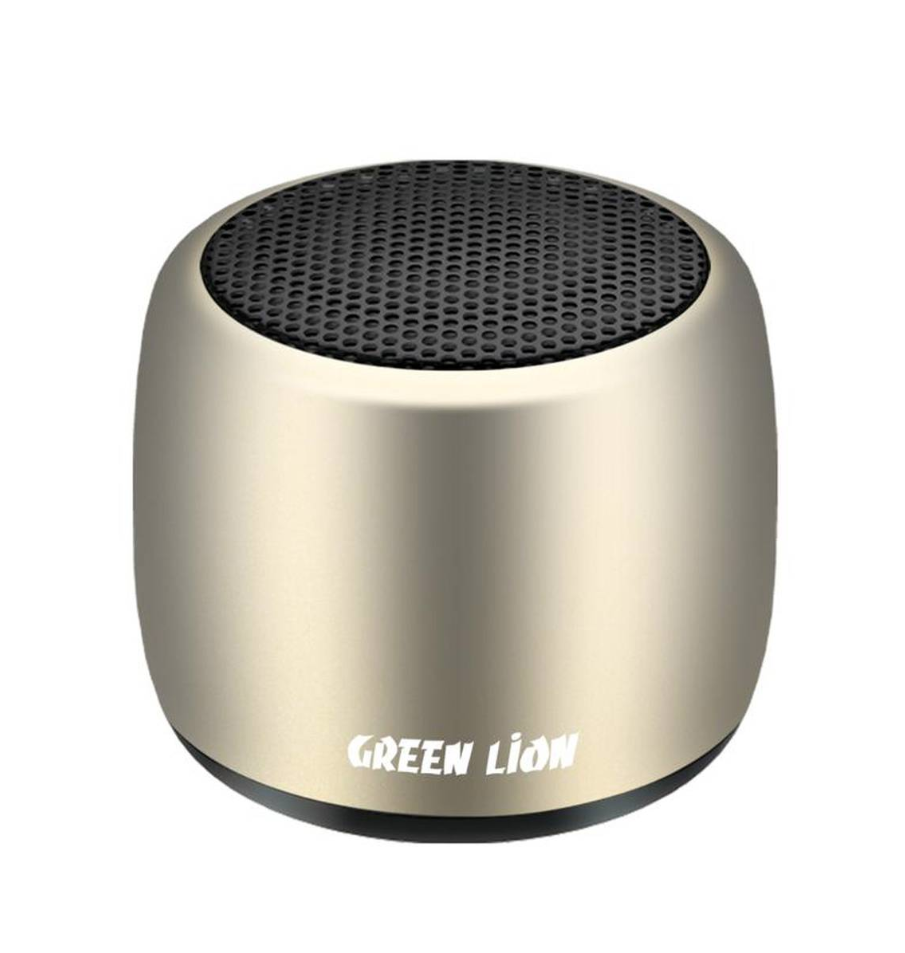 Green Mini Speaker - Gold