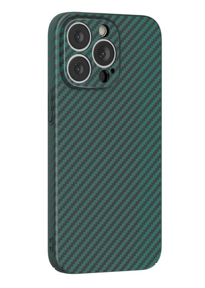 Green Carbon Fiber Case for iPhone 13 Pro Max (6.7") Green