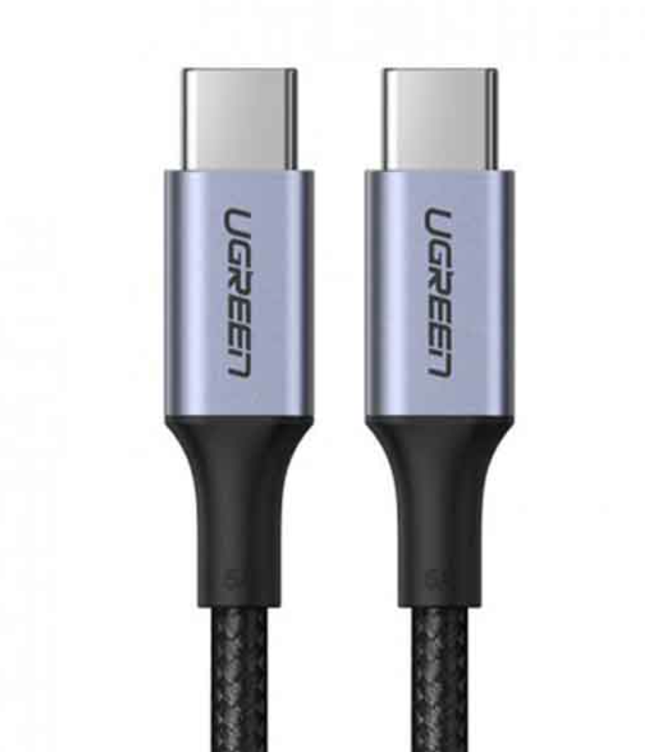 UGREEN TYPE C 2.0 MALE TO TYPE C 2.0 MALE 5A DATA CABLE