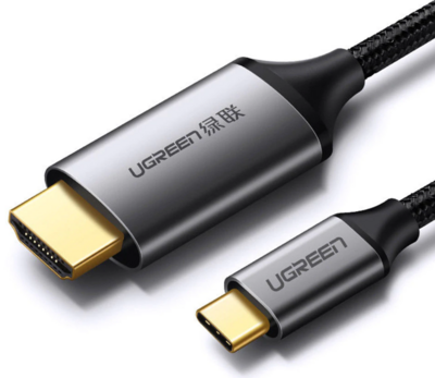 UGREEN USB-C to HDMI MALE TO MALE CABLE 1.5M GRAY
