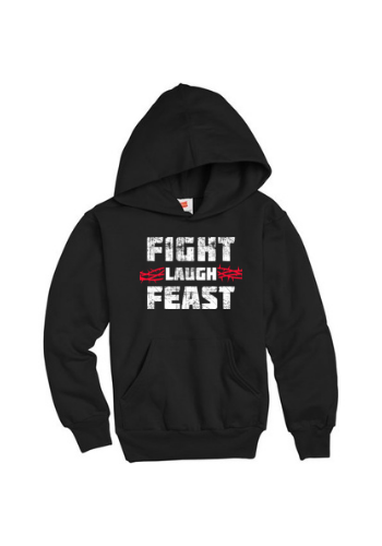 Kids Fight Laugh Feast Hoodie