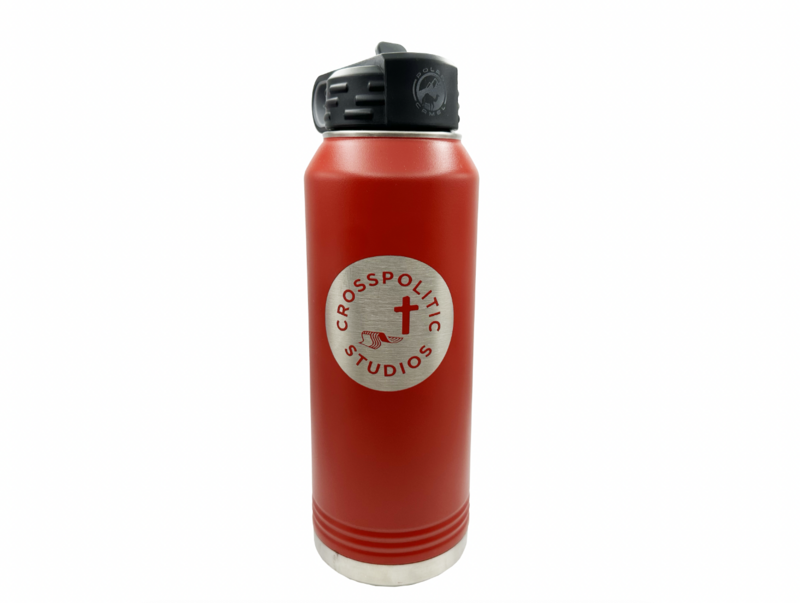 CrossPolitic Stainless Water Bottle