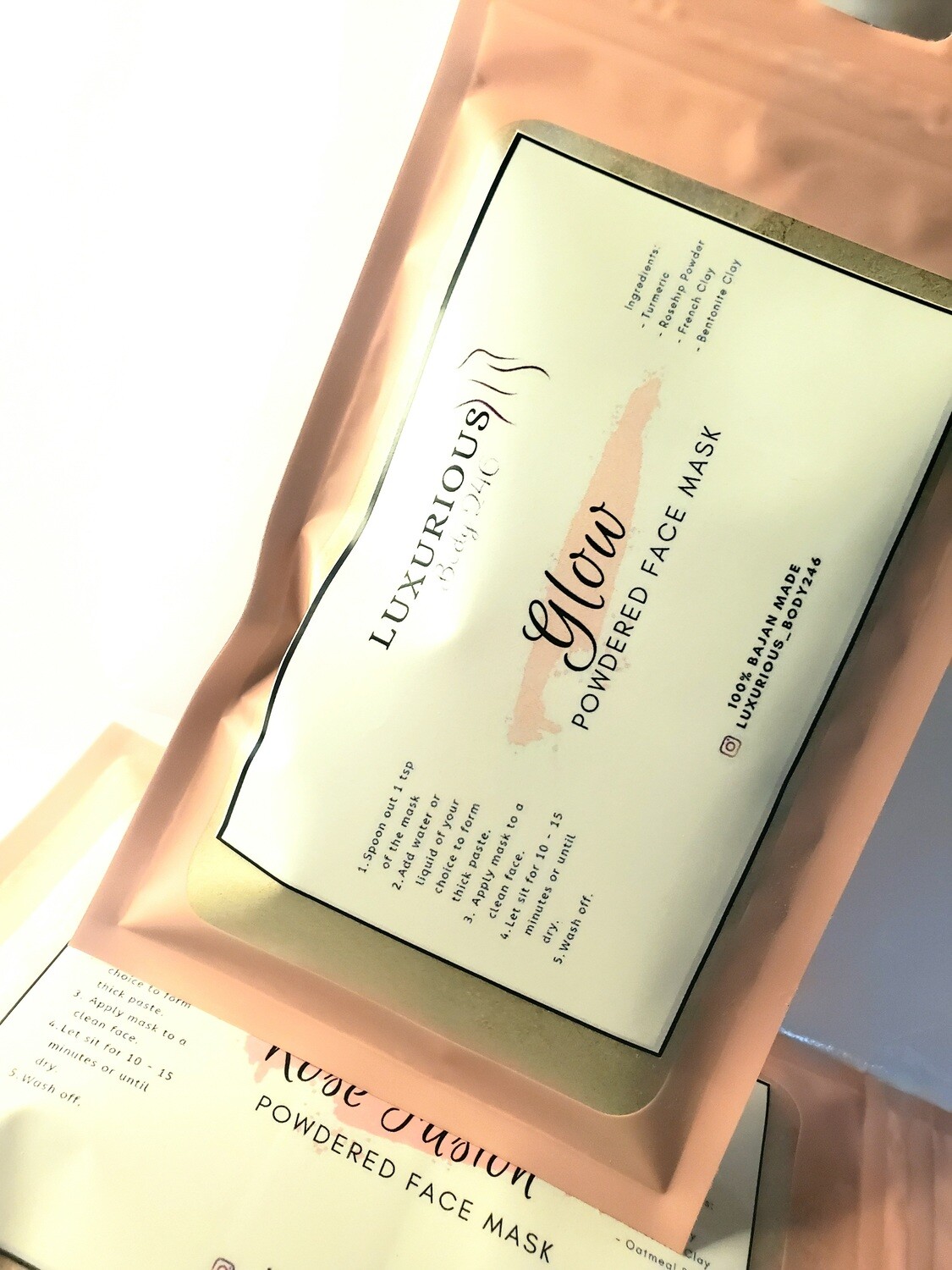 Powdered Face Mask