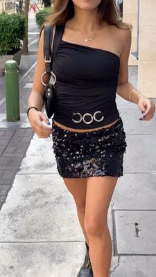 Alexa Black Skirt