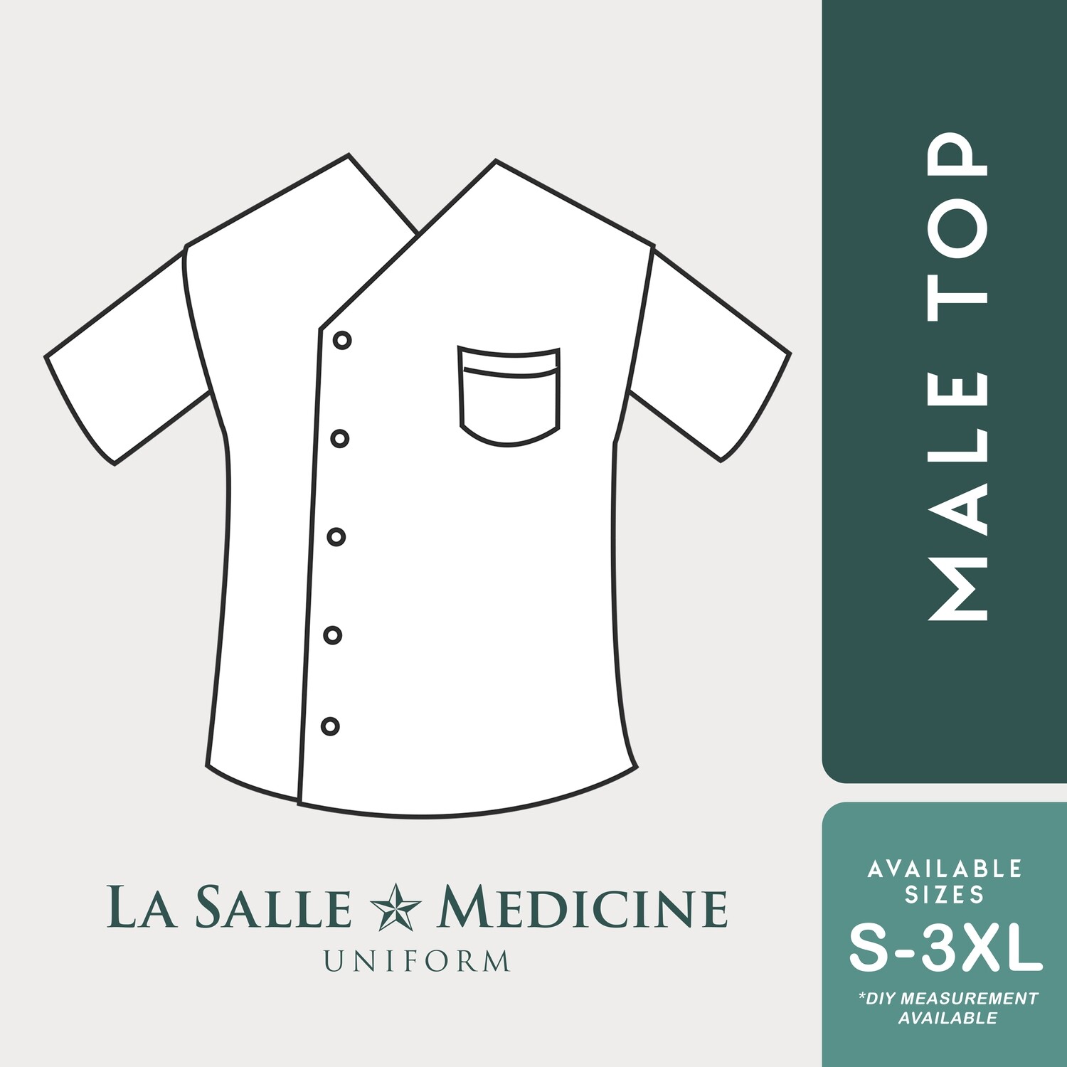La Salle Male Top