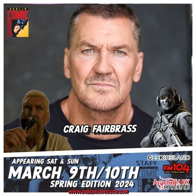Craig Fairbrass Autograph - Delivery