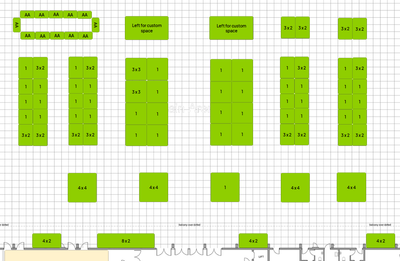 HorrorCon 2025 - AA Table - Aisle