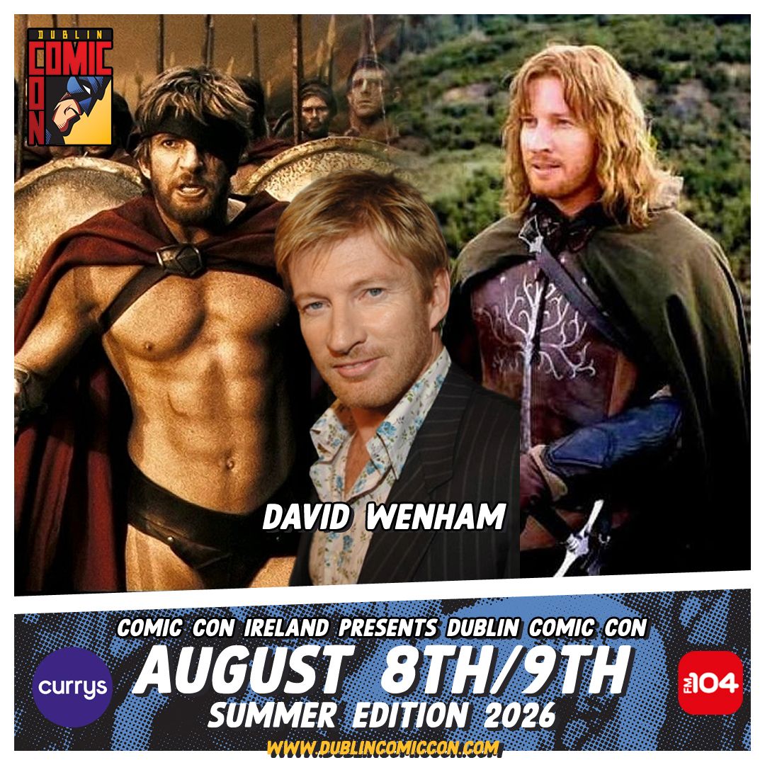 Autograph - David Wenham - DCC Summer 2026 - Delivery