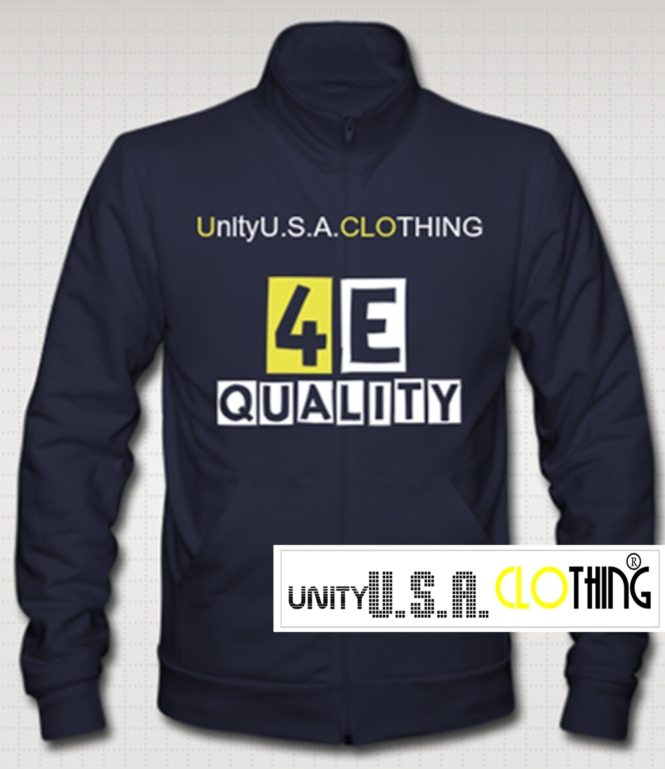 4Equality Navy Track Jacket