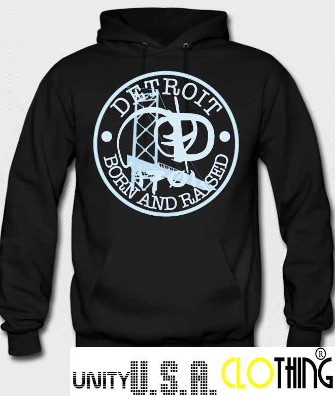 Dream Cruiser Black Powder Blue Hoodie