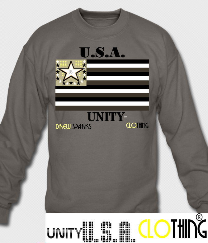 Unity USA FLAG GRAPHITE Sweater