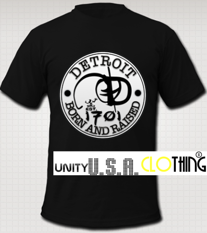 DETROIT 1701 B&R w/ BLACK T- Shirt