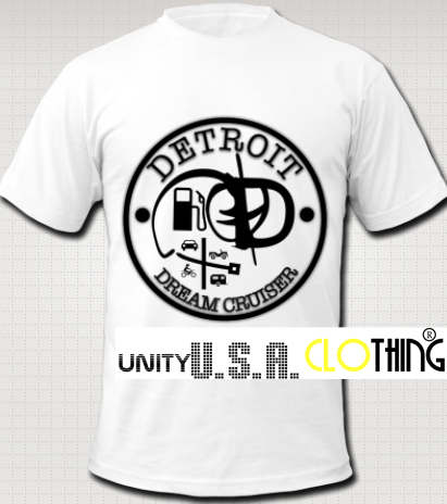 DETROIT 1701 B&R w/ WHITE T- Shirt