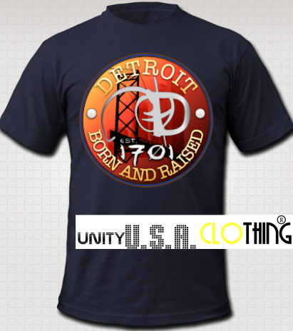 DETROIT 1701 B&R w/ BLUE T- Shirt