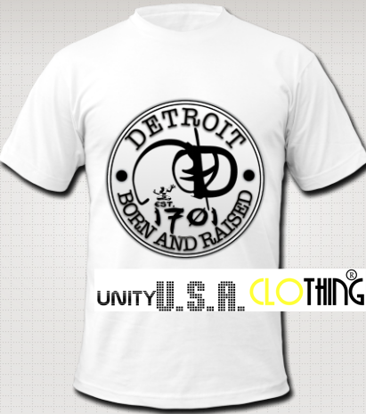 DETROIT 1701 B&R w/ WHITE T- Shirt