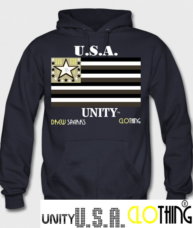 Unity Flag Navy Hoodie