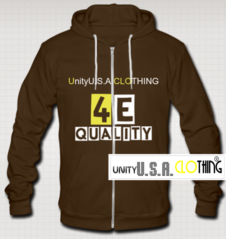 4Equality Brown Hoodie