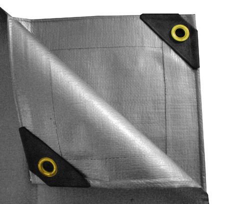 Heavy Duty Canopy Tarp - Silver 12 x 20 As Low As $44.99