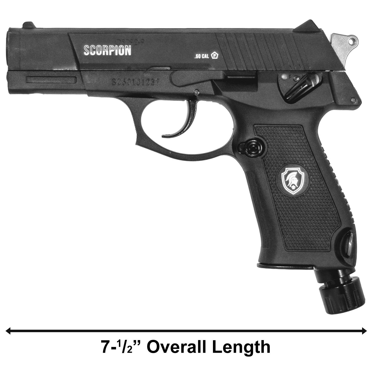 Lancer Defense Scorpion .50 Cal CO2 Less Lethal Air Pistol Kit