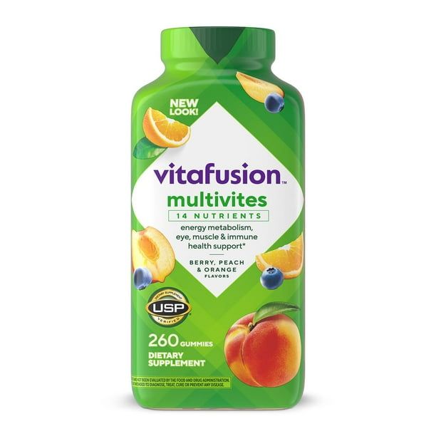 Vitafusion MultiVites Chewable Gummy Multivitamin Dietary Supplement, 260 ct.