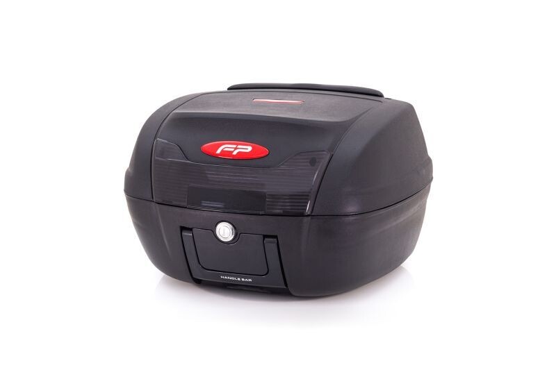 MALETERO PARA MOTO NUCLEON CASCO Y MEDIO NEGRO