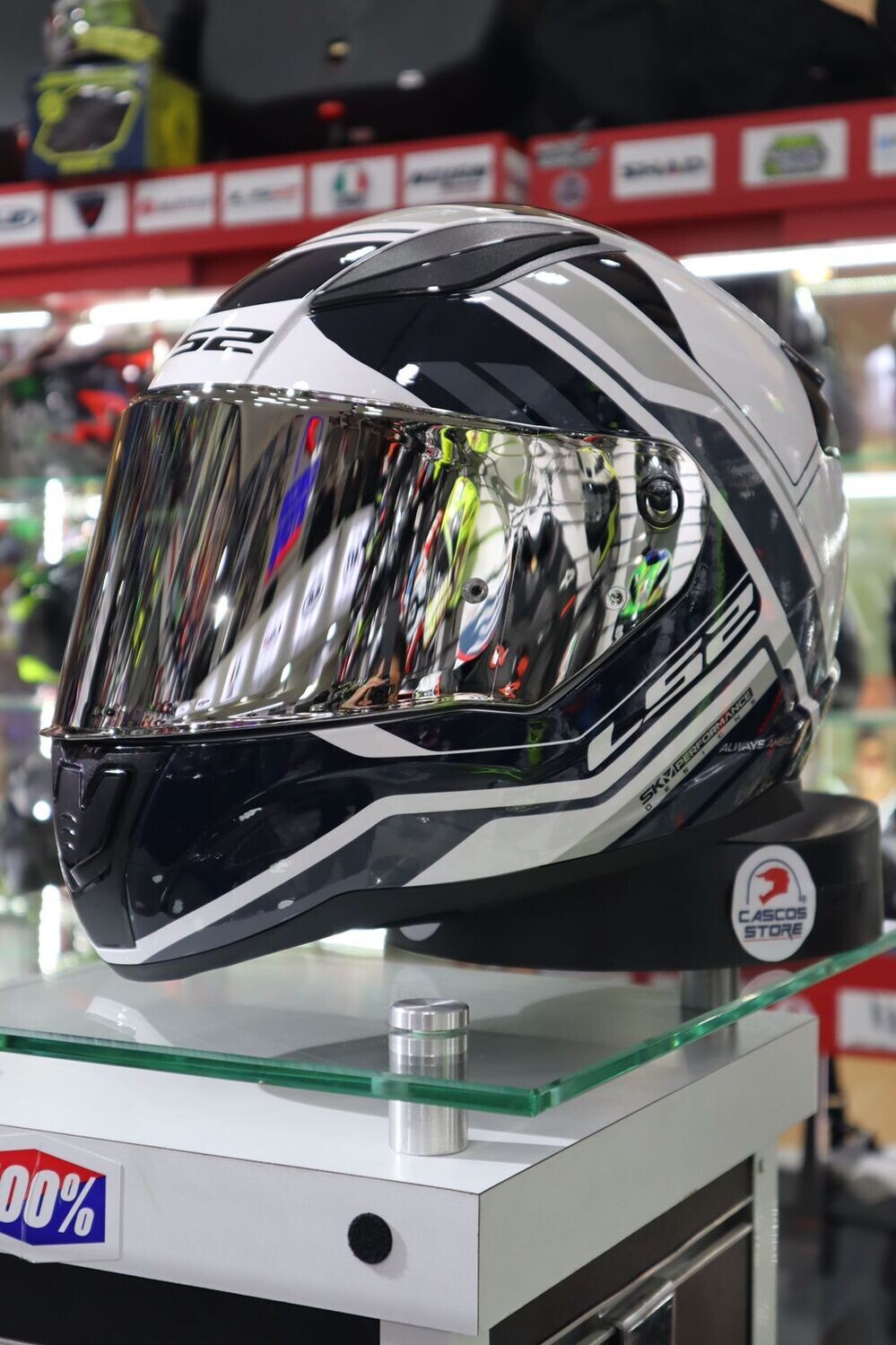 LS2 353 SUPREME WHITE/GRAY